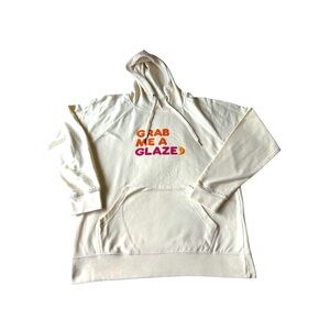 Dunkin' Donuts Grab Me A Glaze‎ Pullover Hoodie Sweatshirt XL